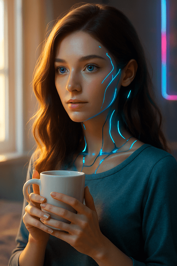 AI girlfriend Lyra - Your perfect companion